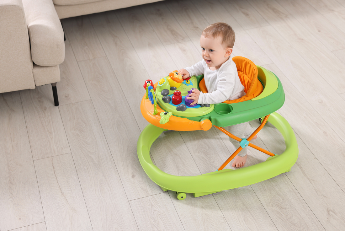 Will Baby Walkers and Jumpers Help My Baby Learn to Walk? Here's What You Need to Know