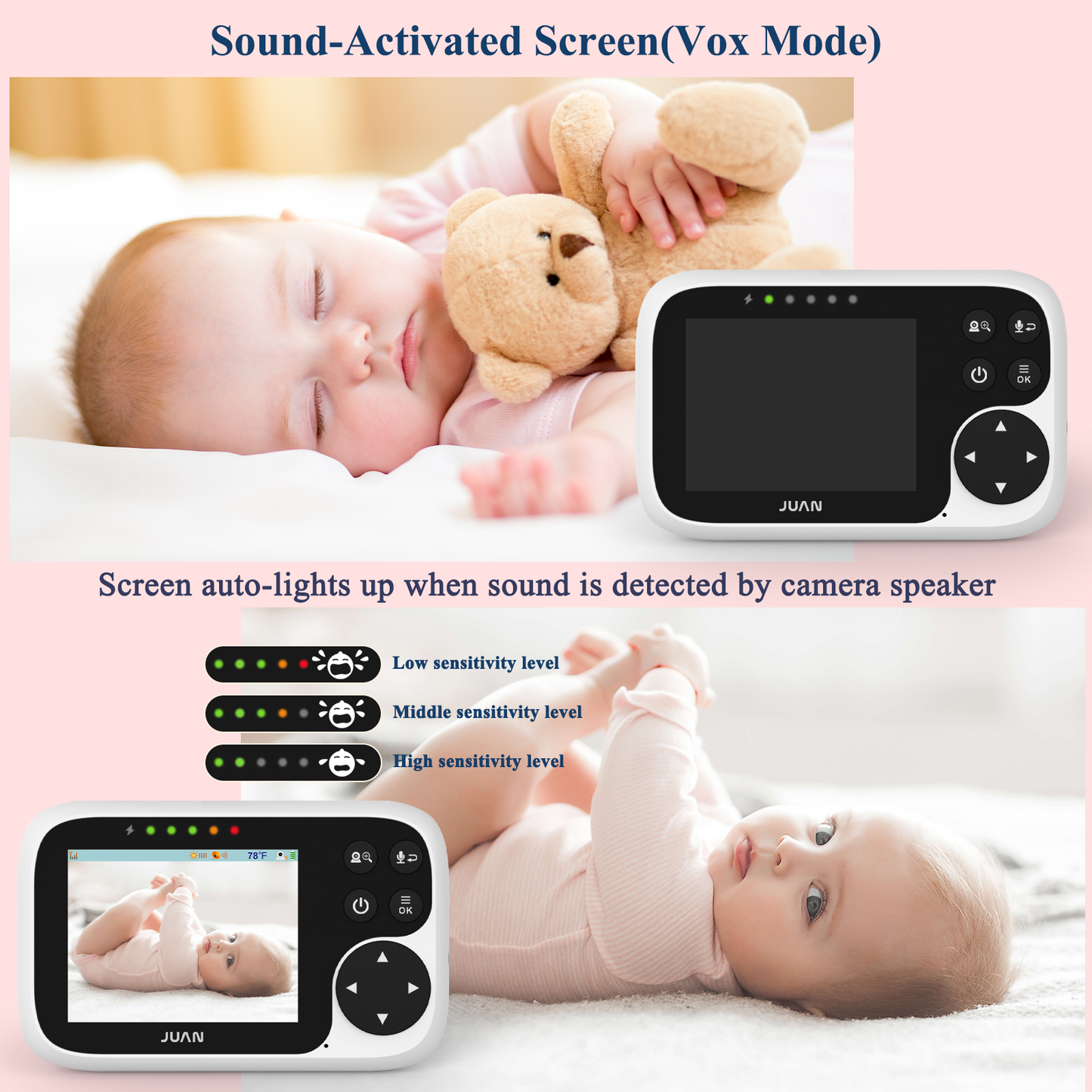 JUAN JA2215 Baby Video Monitor