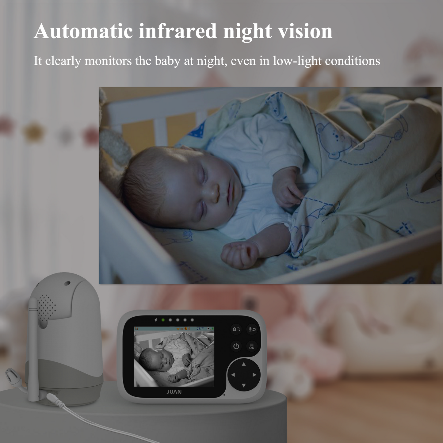 JUAN JA2215 Baby Video Monitor