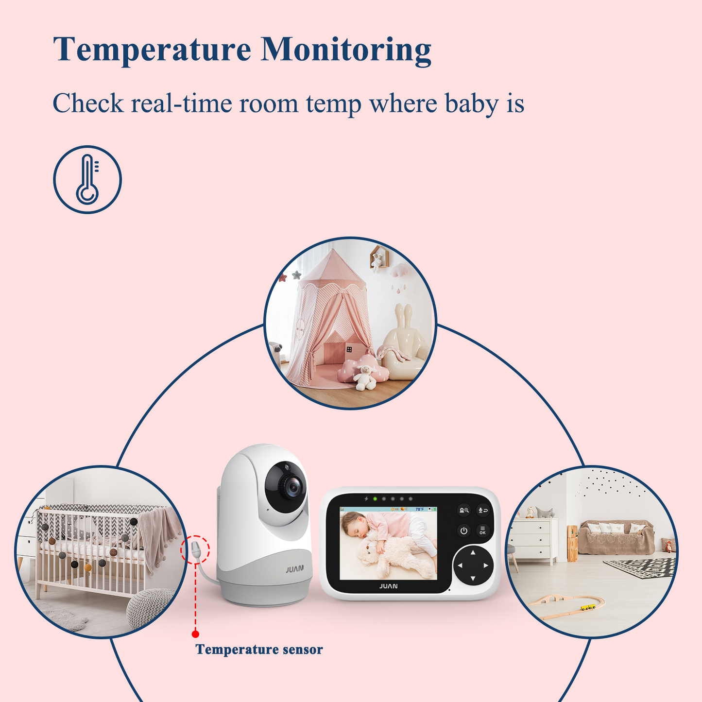 JUAN JA2215 Baby Video Monitor