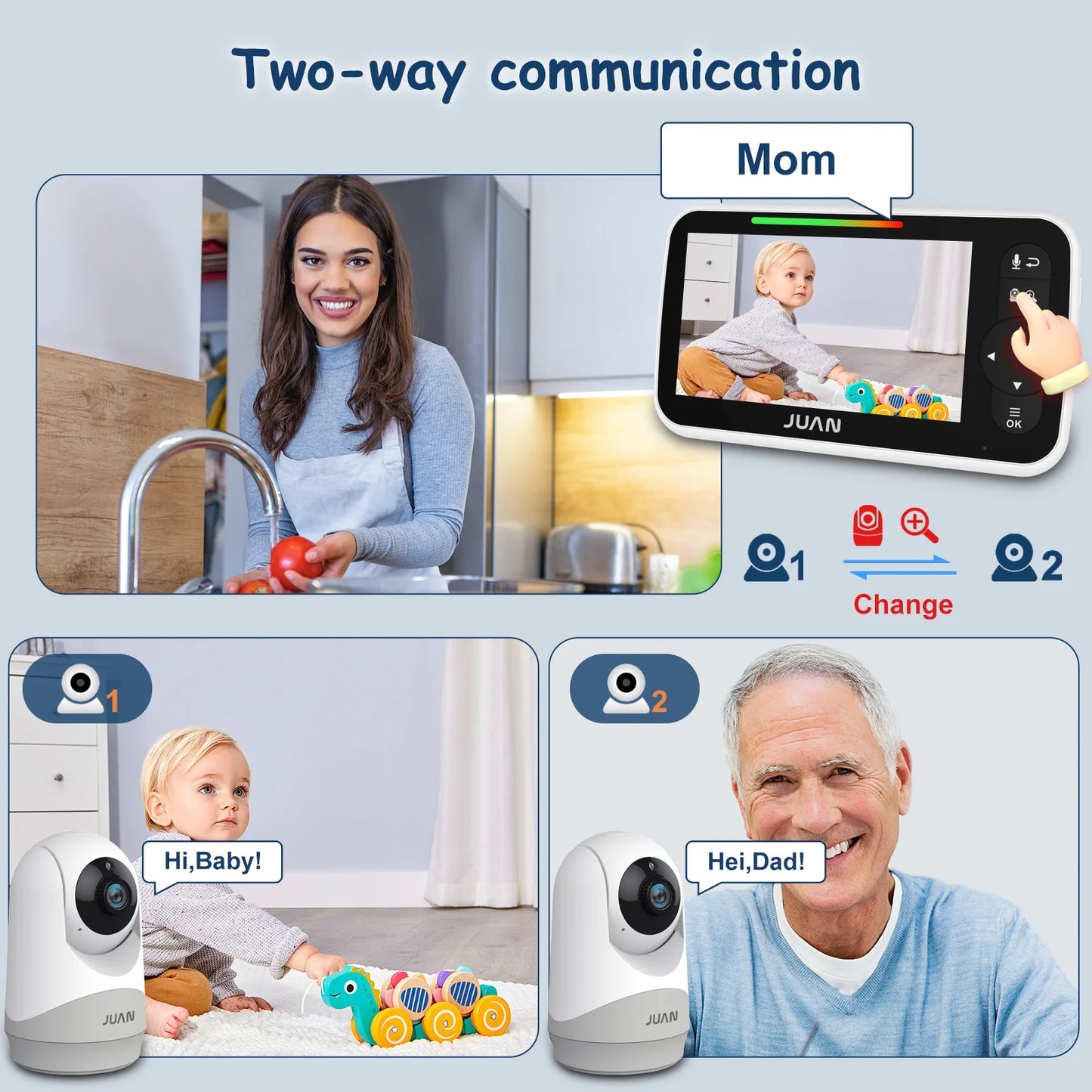 JUAN JA2216-2 Baby Monitor
